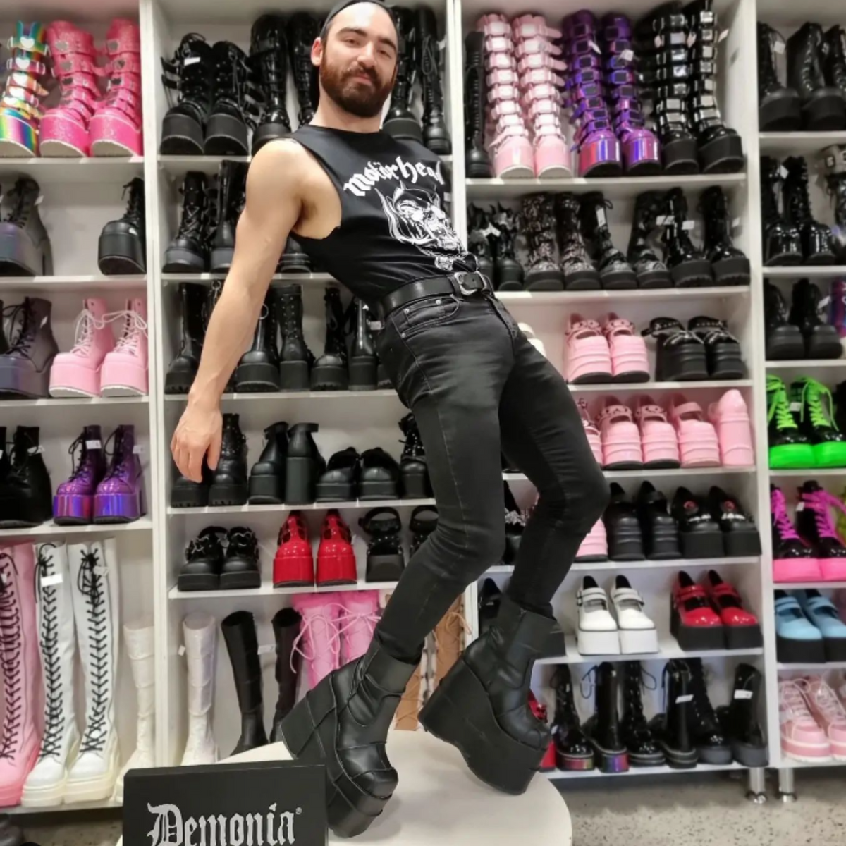 Demonia shoes clearance shop