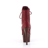 ADORE-1020RM - Burgundy Faux Suede-RS Mesh/Burgundy Mat - CLEARANCE