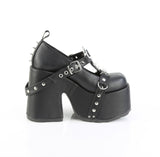 CAMEL-33 - Blk Vegan Leather