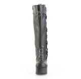 CHARADE-211 - Blk Vegan Leather