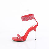CHIC-40 - Red Faux Leather-RS/Red