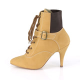 DREAM-1022 - Tan Faux Nubuck Leather size 16 & 17 - SHOP WORN & CLEARANCE