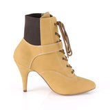 DREAM-1022 - Tan Faux Nubuck Leather size 16 & 17 - SHOP WORN & CLEARANCE