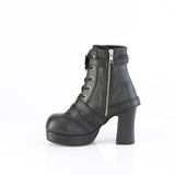 GOTHIKA-66 - Blk Vegan Leather