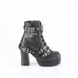 GOTHIKA-66 - Blk Vegan Leather