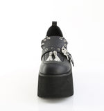ASHES-38 - Blk Vegan Leather