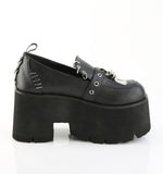 ASHES-38 - Blk Vegan Leather