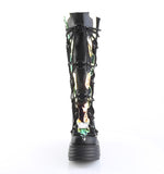 BLAZE-152 - Blk Vegan Leather- Magic Mirror