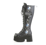 BLAZE-202 - Blk Vegan Leather