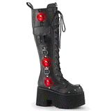 BLAZE-202 - Blk Vegan Leather