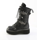 EMILY-82 - Blk Vegan Leather