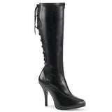 EVE-208 - Blk Str Faux Leather