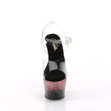 ADORE-708SS - Clr/Blk-Pink Multi Glitter