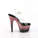 ADORE-708SS - Clr/Blk-Pink Multi Glitter