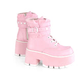 ASHES-57 - B. Pink Vegan Leather