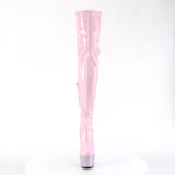 BEJEWELED-3000-7 - B. Pink Str Holo Pat/B. Pink AB RS