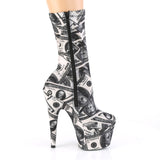 ADORE-1002DP - Wht-Blk Str. Fabric /Wht-Blk Fabric