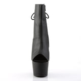 ADORE-1018 - Blk Faux Leather/Blk Matte