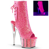 ADORE-1018G - Neon Pink Glitter/Neon Pink Glitter