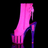 ADORE-1018G - Neon Pink Glitter/Neon Pink Glitter