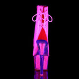 ADORE-1018G - Neon Pink Glitter/Neon Pink Glitter