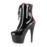 ADORE-1020FH - Blk-Red Pat/Blk-Red