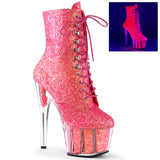 ADORE-1020G - Neon Pink Glitter/Neon Pink Glitter