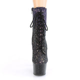 ADORE-1020OMBG - Purple Multi Glitter/Blk - CLEARANCE