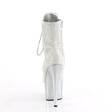 ADORE-1020RM - Silver Faux Sude-RS Mesh/Slv Matte    - CLEARANCE