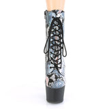 ADORE-1020SP - Slv Holo Snake Print/Blk Matte - CLEARANCE