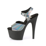 ADORE-708N-DT - Pewter Hologram TPU/Blk Matte - CLEARANCE