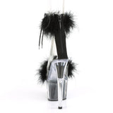 ADORE-724F - Clr-Blk Fur/Blk Fur