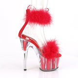 ADORE-724F - Clr-Red Fur/Red Fur