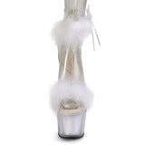 ADORE-724F - Clr-Wht Fur/Wht Fur