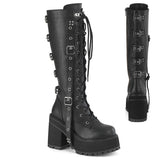 ASSAULT-218 - Blk Vegan Leather