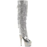 BEJEWELED-3019RSF-7 - Slv Metallic Pu-Slv/Slv Multi RS