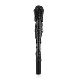 BEYOND-3028 - Blk Str Faux Leather/Blk Matte