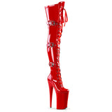 BEYOND-3028 - Red Stretch Pat/Red