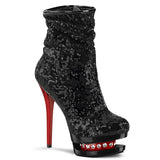 BLONDIE-R-1009 - Blk Sequins/Blk-Red