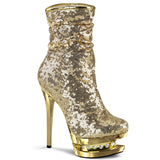 BLONDIE-R-1009 - Gold Sequins/Gold Chrome
