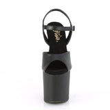 BONDGIRL-709 - Blk Faux Leather/Blk Matte - CLEARANCE