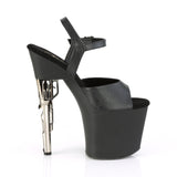 BONDGIRL-709 - Blk Faux Leather/Blk Matte - CLEARANCE