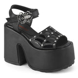 CAMEL-17 - Blk Vegan Leather