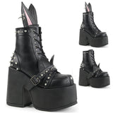 CAMEL-202 - Blk Vegan Leather