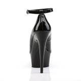 DELIGHT-686 - Blk Pat/Blk - Size 14 - CLEARANCE