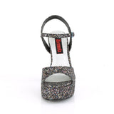 DOLLY-09 - Blk Multi Glitter size 6 -  CLEARANCE