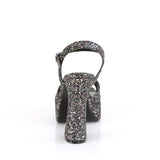 DOLLY-09 - Blk Multi Glitter size 6 -  CLEARANCE
