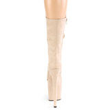 FLAMINGO-1050FS - Beige Faux Suede/Beige Faux Suede