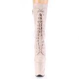 FLAMINGO-1050FS - Nude Faux Suede/Nude Faux Suede