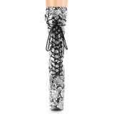 FLAMINGO-1050SP - Blk-Wht Snake Print/Blk-Wht Snake Print